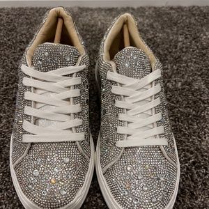 Betsy Johnson SIDNY Rhinestones Sneakers